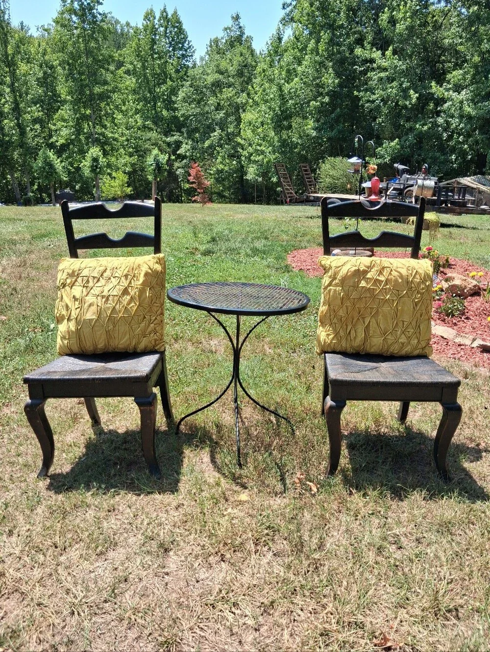 Yellow Textured Decorative Pillow - Unbranded